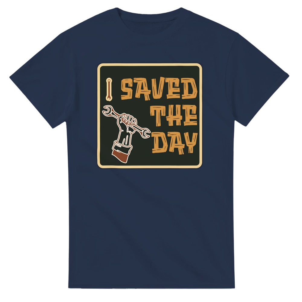 Mechanic’s cotton T-shirt Gift for mechanic - Navy / S - T-shirt