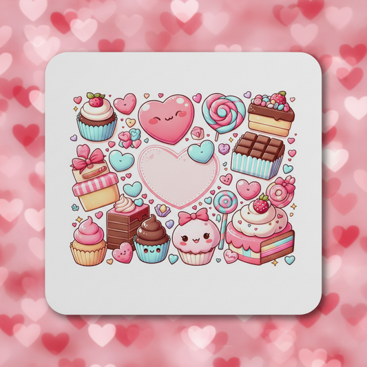 Sip Happens ββ¨ β Ceramic Love Mugs & Washable Coasters for Everyday Romance 10 - Coaster