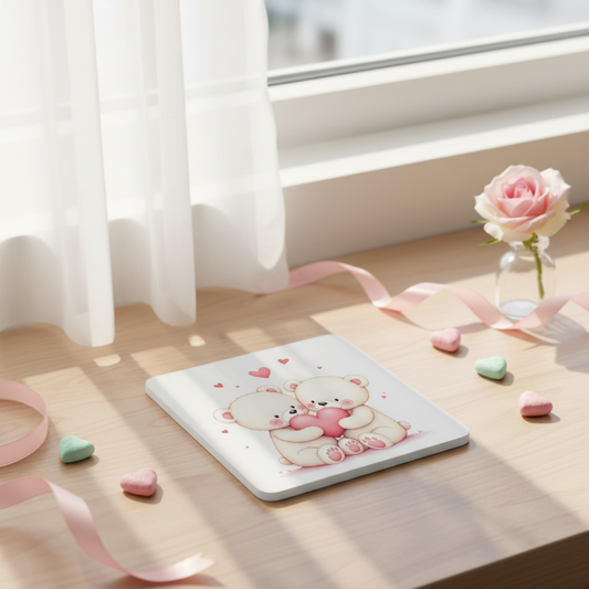 Sip Happens ββ¨ β Ceramic Love Mugs & Washable Coasters for Everyday Romance 3 - Coaster