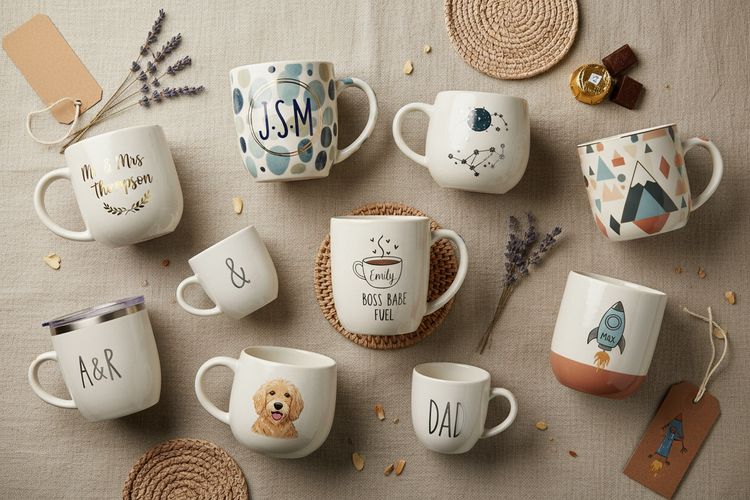 Custom mugs