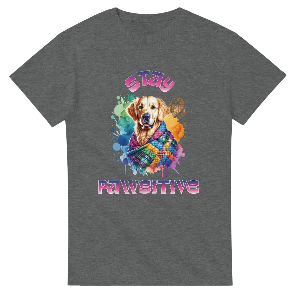 Cute Golden Retriever T-Shirt – Perfect Gift for Dog Lovers - Graphite Heather / S - T-shirt