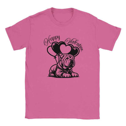 Romantic Shar Pei T-Shirt - Cute Valentine's Gift - Soft Feel Tee