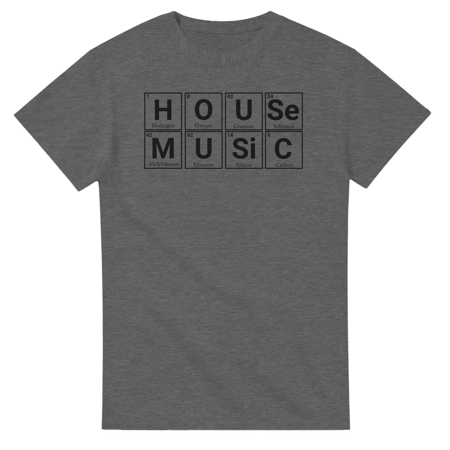 House Music Raver T-Shirt | Cool Cotton Tee for Dance Lovers | Perfect Rave Gift - Graphite Heather / S - T-shirt