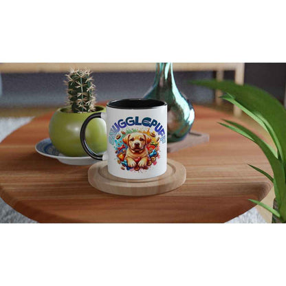 Snugglepuff Golden Retriever Puppy 250ml Ceramic Mug – Adorable Gift for Golden Retriever Lovers