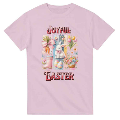 Joyful Easter T-Shirt | Cute Bunny & Egg Design | Perfect for Spring
