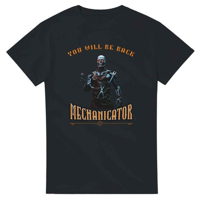 Funny Mechanic Terminator  cotton T-shirt Gift for dad, partner, grandad