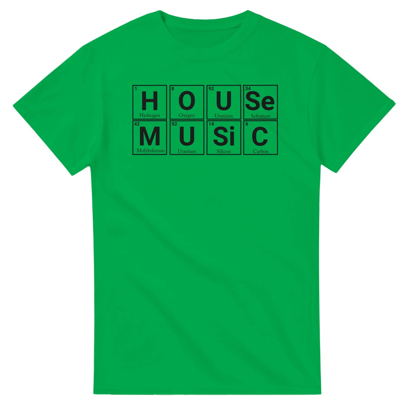 House Music Raver T-Shirt | Cool Cotton Tee for Dance Lovers | Perfect Rave Gift - Irish Green / S - T-shirt