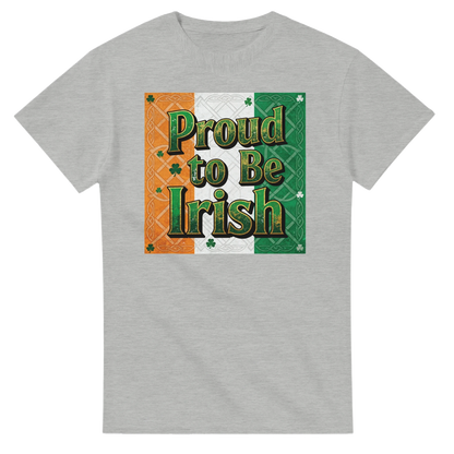 Proud to be Irish T-Shirt | Classic Fit Heavyweight Cotton Tee
