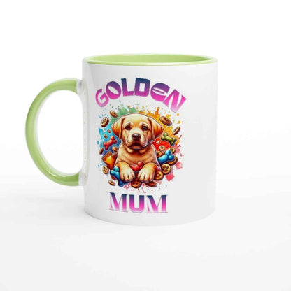 Golden Retriever Mum 250ml Ceramic Mug – Cute Gift for Golden Retriever Mums & Dog Lovers