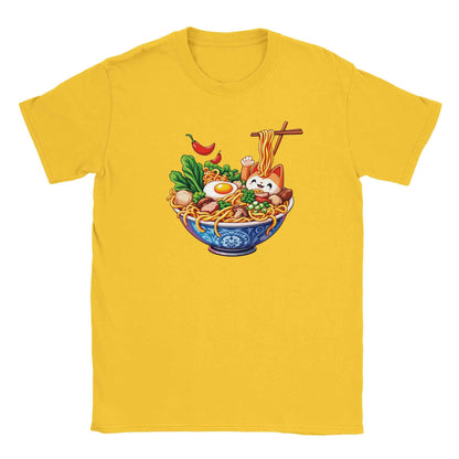 Ramen Lovers T-Shirt - Funny 100% Cotton Tee for Noodle Enthusiasts - Foodie Gift