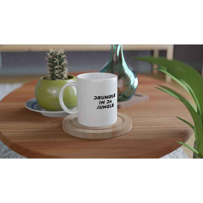 Drumble in da Jungle Mug - Ceramic Raver Cup - Perfect for Events & Daily Use