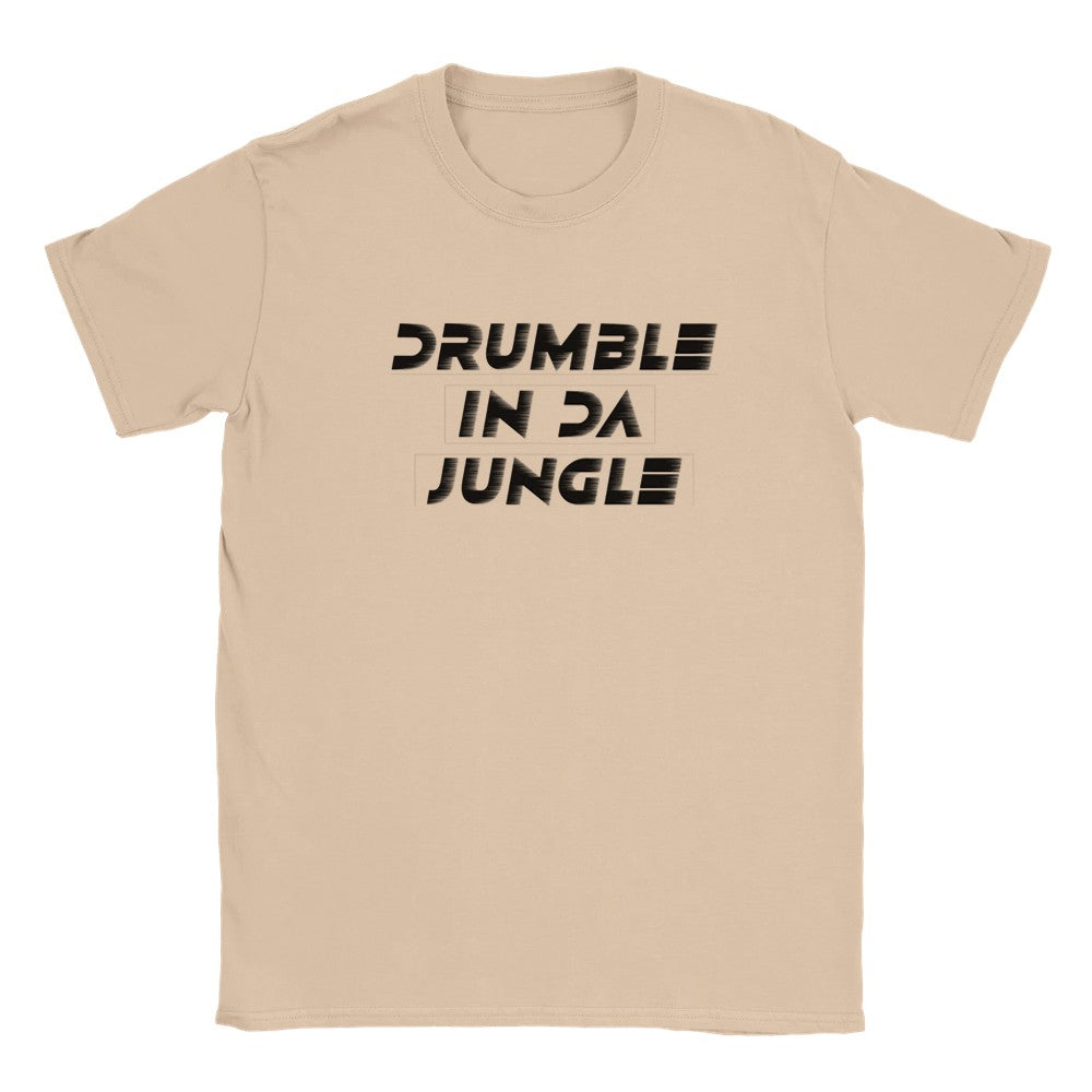 Drumble In The Jungle Rave T-Shirt - Soft Durable & Perfect for Parties - Natural / S - T-shirt