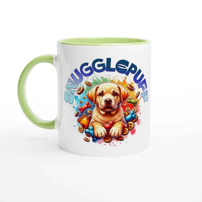 Snugglepuff Golden Retriever Puppy 250ml Ceramic Mug – Adorable Gift for Golden Retriever Lovers