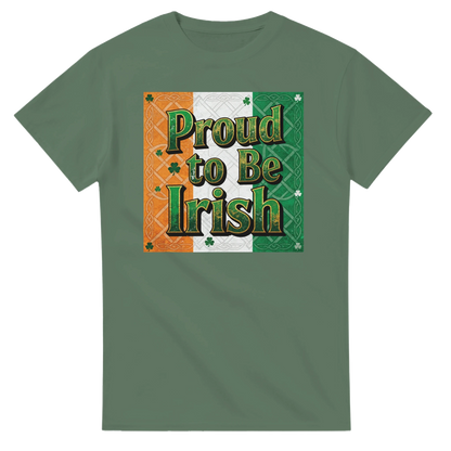Proud to be Irish T-Shirt | Classic Fit Heavyweight Cotton Tee