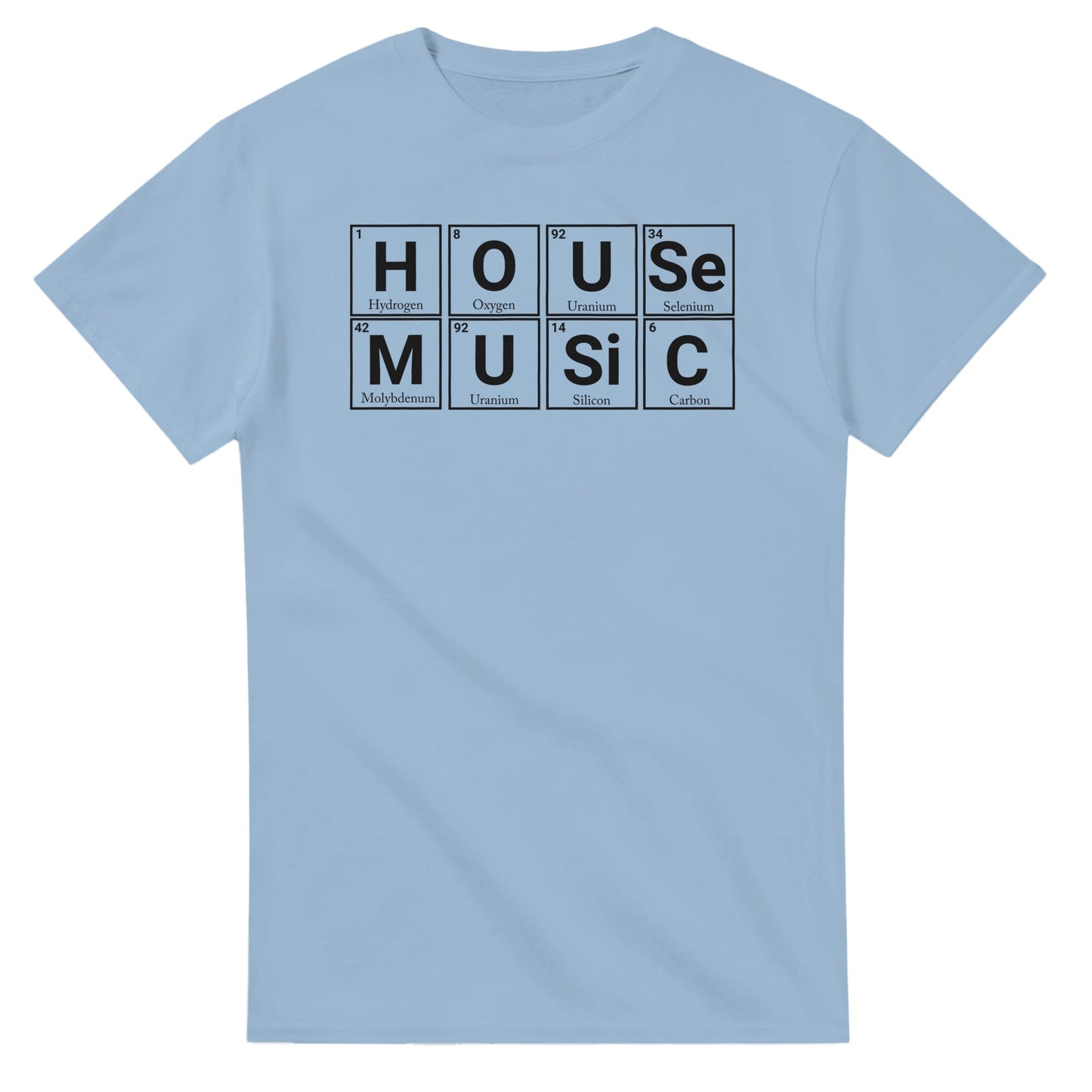 House Music Raver T-Shirt | Cool Cotton Tee for Dance Lovers | Perfect Rave Gift - Light Blue / S - T-shirt