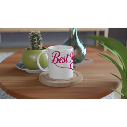 Best Mum Ever Mug – Mother’s Day Gift for Mum – 250ml White Ceramic Simple Design Mug UK