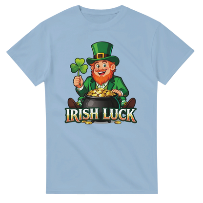 Irish Luck Leprechaun T-Shirt | Classic Fit Cotton Tee