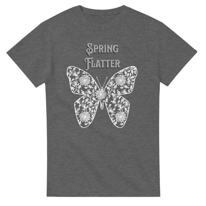 Cute Butterfly T-Shirt in lace style | Stylish 100% Cotton Tee | Casual Everyday Wear