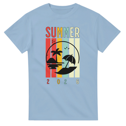 Summer 2026 Vibes T-Shirt | Heavyweight Cotton Casual Tee
