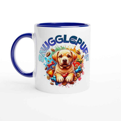 Snugglepuff Golden Retriever Puppy 250ml Ceramic Mug – Adorable Gift for Golden Retriever Lovers