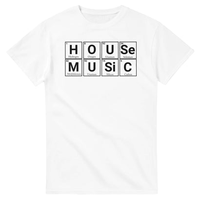 House Music Raver T-Shirt | Cool Cotton Tee for Dance Lovers | Perfect Rave Gift - White / S - T-shirt