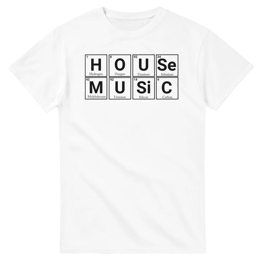 House Music Raver T-Shirt | Cool Cotton Tee for Dance Lovers | Perfect Rave Gift - White / S - T-shirt