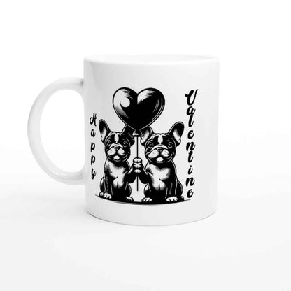 Cute French Bulldogs mug romantic gift for Valentine