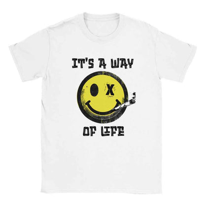 It' a way of life t-shirt for ravers. Unisex t shirt funny aesthetic t-shirts for preppy style lovers