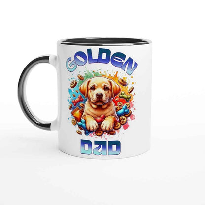 Golden Retriever Dad 250ml Ceramic Mug – Cute Gift for Golden Retriever Dads | Perfect for Father's Day