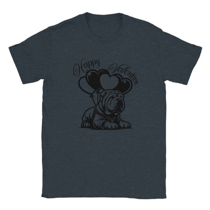 Romantic Shar Pei T-Shirt - Cute Valentine's Gift - Soft Feel Tee
