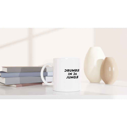 Drumble in da Jungle Mug - Ceramic Raver Cup - Perfect for Events & Daily Use