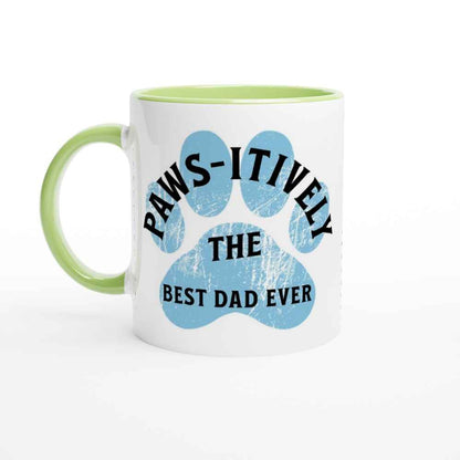 Pawsitively the Best Dad Ever Mug – Funny Dog Dad Gift | Perfect for Father's Day & Birthdays
