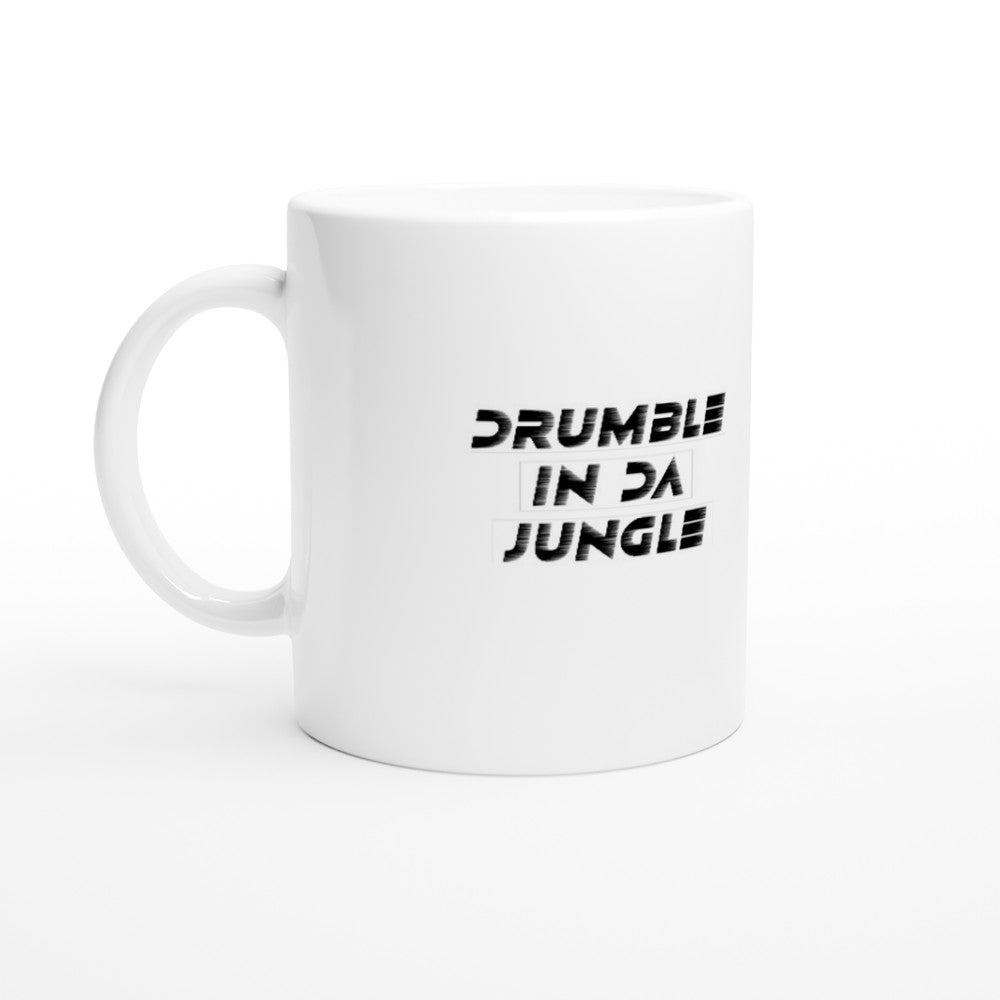 Drumble in da Jungle Mug - Ceramic Raver Cup - Perfect for Events & Daily Use - Mug