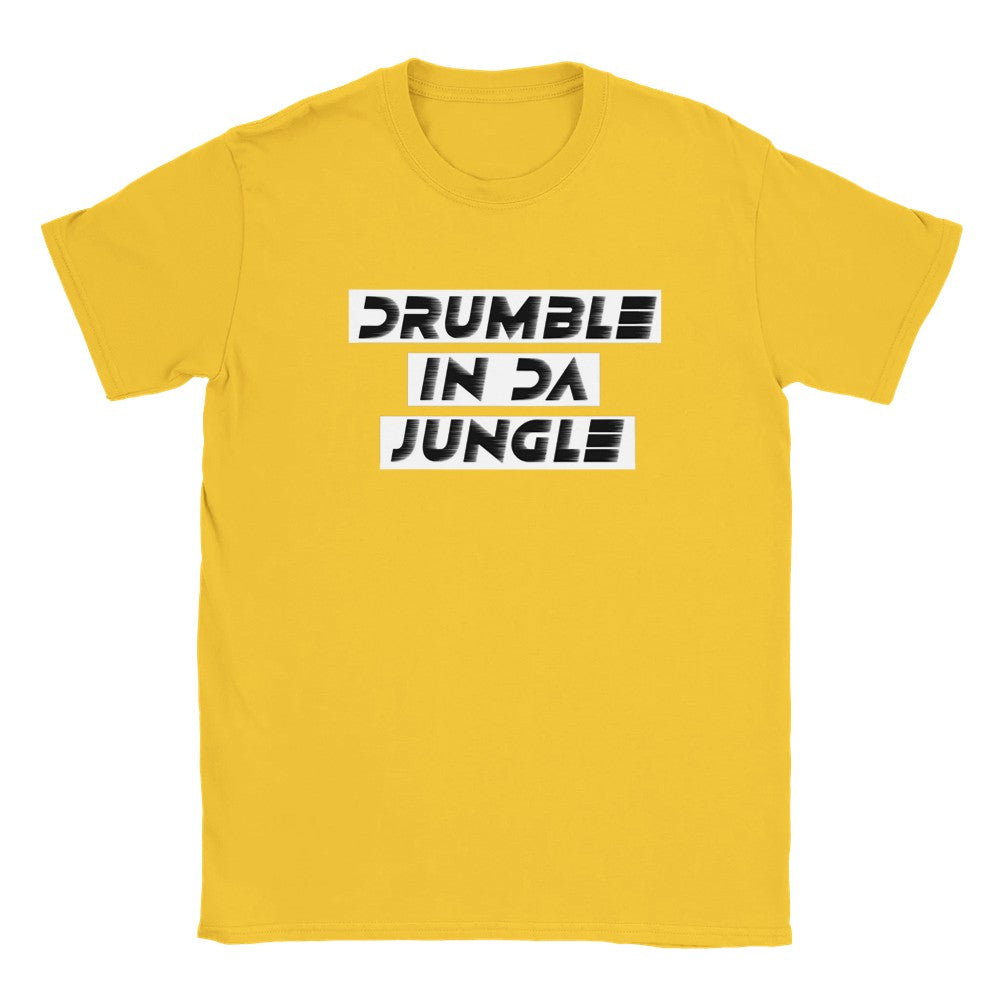 Drumble In The Jungle Rave T-Shirt - Soft Durable & Perfect for Parties - Daisy / S - T-shirt