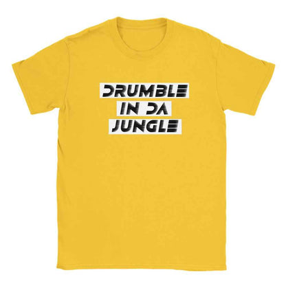 Drumble In The Jungle Rave T-Shirt - Soft, Durable & Perfect for Parties