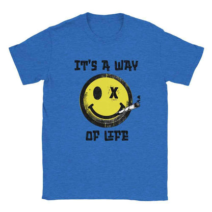 It' a way of life t-shirt for ravers. Unisex t shirt funny aesthetic t-shirts for preppy style lovers