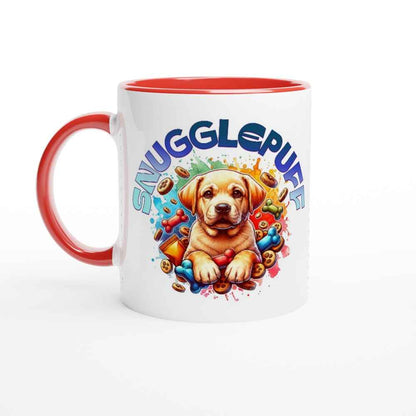 Snugglepuff Golden Retriever Puppy 250ml Ceramic Mug – Adorable Gift for Golden Retriever Lovers