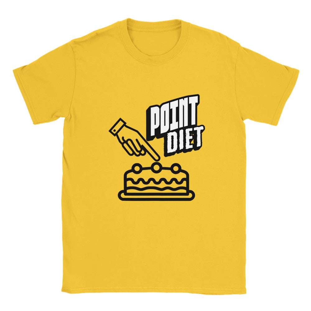 Point Diet T-Shirt - Fun Graphic Tee - Soft & Stylish Gift - Daisy / S - T-shirt
