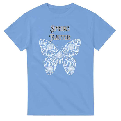 Cute Butterfly T-Shirt in lace style | Stylish 100% Cotton Tee | Casual Everyday Wear