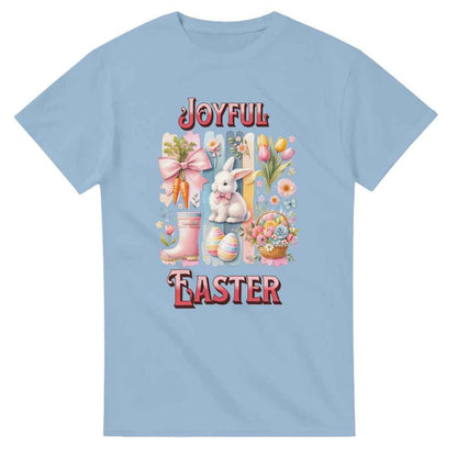 Joyful Easter T-Shirt | Cute Bunny & Egg Design | Perfect for Spring