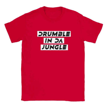 Drumble In The Jungle Rave T-Shirt - Soft, Durable & Perfect for Parties