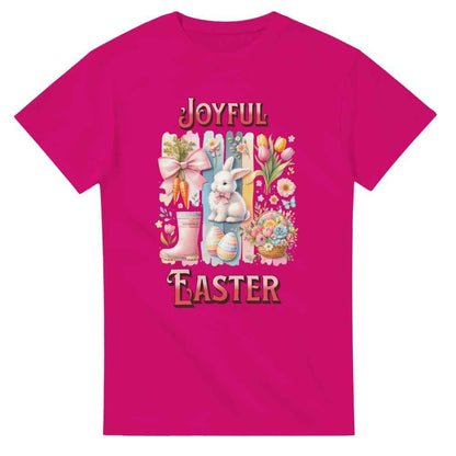 Joyful Easter T-Shirt | Cute Bunny & Egg Design | Perfect for Spring