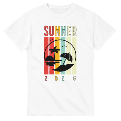 Summer 2026 Vibes T-Shirt | Heavyweight Cotton Casual Tee