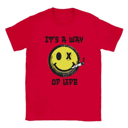 It' a way of life t-shirt for ravers. Unisex t shirt funny aesthetic t-shirts for preppy style lovers