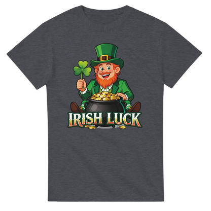 Irish Luck Leprechaun T-Shirt | Classic Fit Cotton Tee