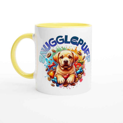 Snugglepuff Golden Retriever Puppy 250ml Ceramic Mug – Adorable Gift for Golden Retriever Lovers