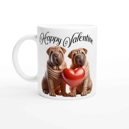 Romantic Shar Pei Mug - Adorable Gift for Valentine's Day - Cute Pet Lover Gift