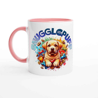 Snugglepuff Golden Retriever Puppy 250ml Ceramic Mug – Adorable Gift for Golden Retriever Lovers