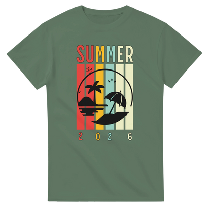 Summer 2026 Vibes T-Shirt | Heavyweight Cotton Casual Tee