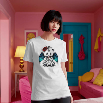 Fluffy Gothic Teddy Bear Collection – T-Shirt, Tile & Tote Bag (Copy)